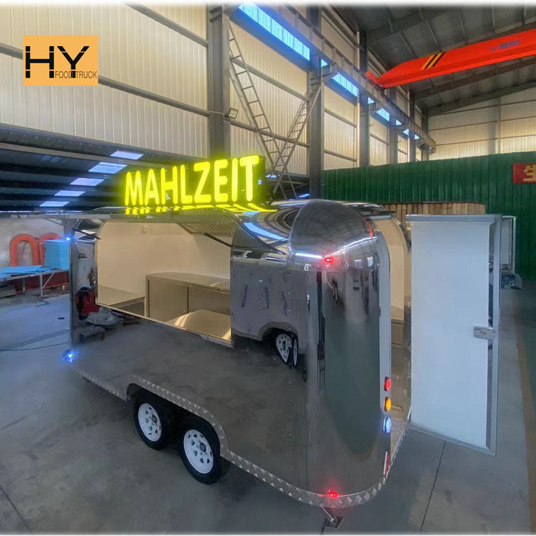Custom 16Ft custom taco trucks airstream food truck for sale