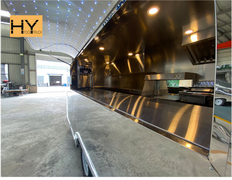 Custom 16Ft custom taco trucks airstream food truck for sale