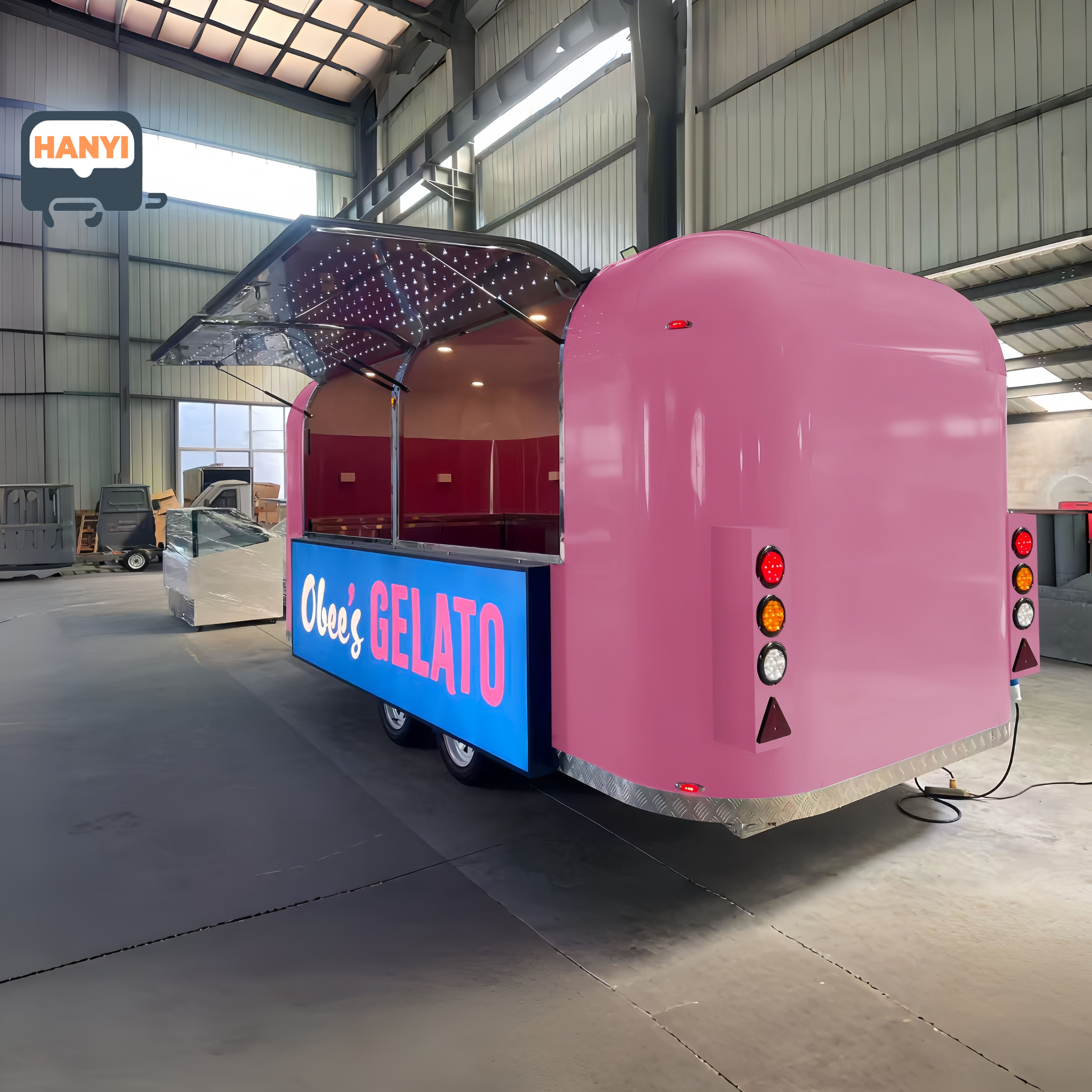 15ft Candy-Colored Airstream Food Trailer