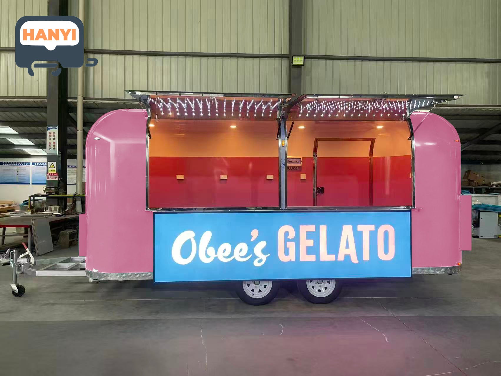 15ft Candy-Colored Airstream Food Trailer – Stylish, Functional & Ready to Roll!