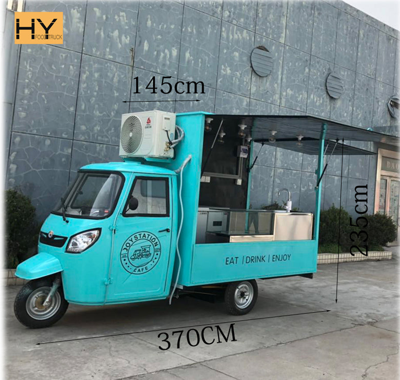 Customized Food Truck Electric Three Wheel Vehicle For Sale