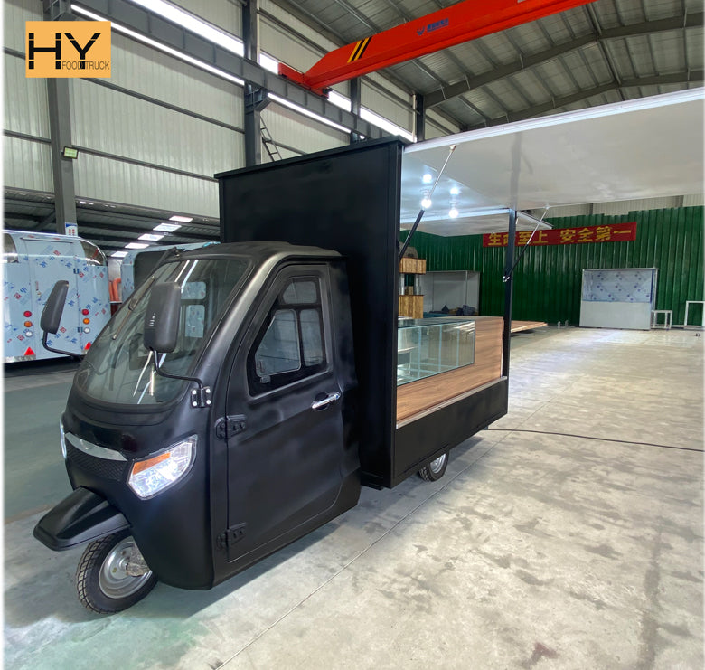 Customized Food Truck Electric Three Wheel Vehicle For Sale