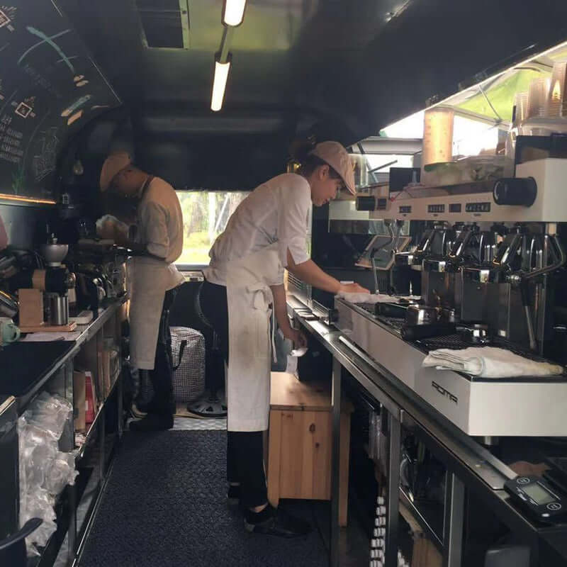 16FT Coffee Shop Station coffee bar ideas for small spaces