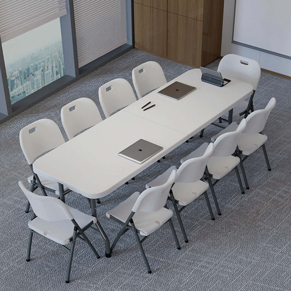 8ft Fold Out Table – Perfect Fold Away Dining Solution for Any Occasion