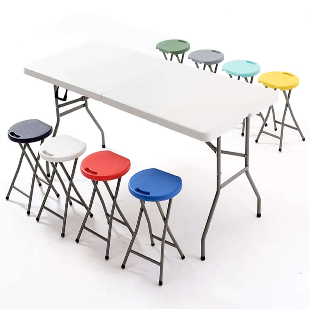 8ft Fold Out Table – Perfect Fold Away Dining Solution for Any Occasion
