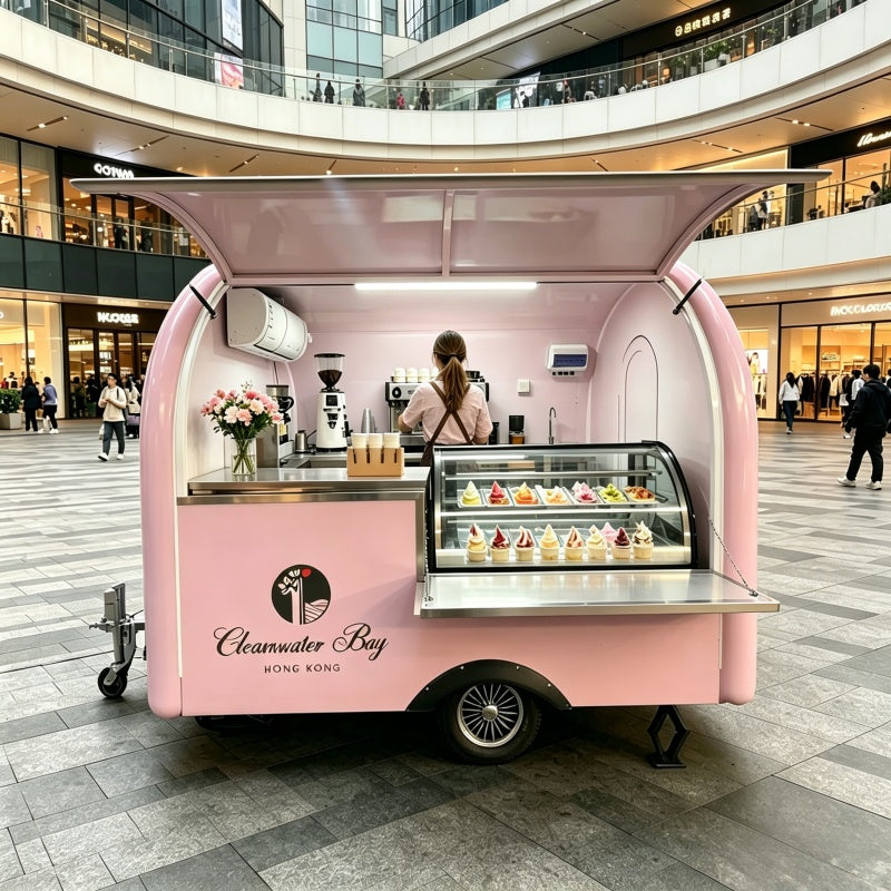 Brand New 10ft Small Food Trailer With Food Truck Layout Plans