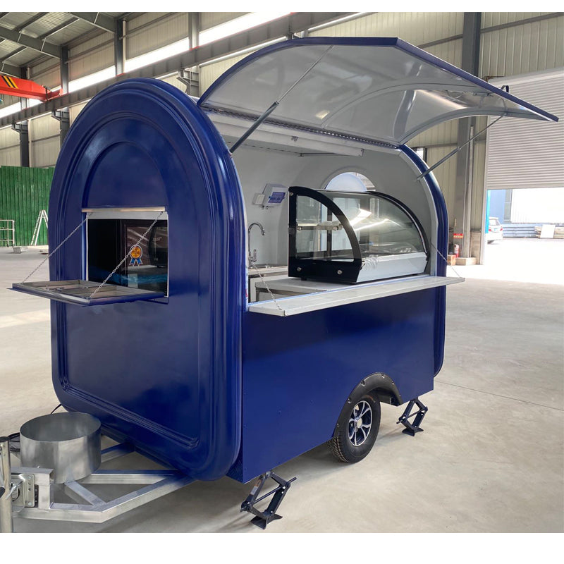 Custom Your First Entry Level Small Food Trailer Hanyi food truck no -