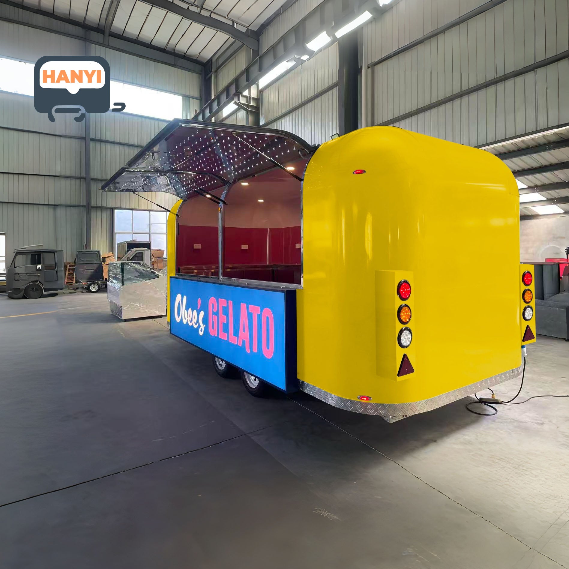 15ft Candy-Colored Airstream Food Trailer – Stylish, Functional & Ready to Roll!