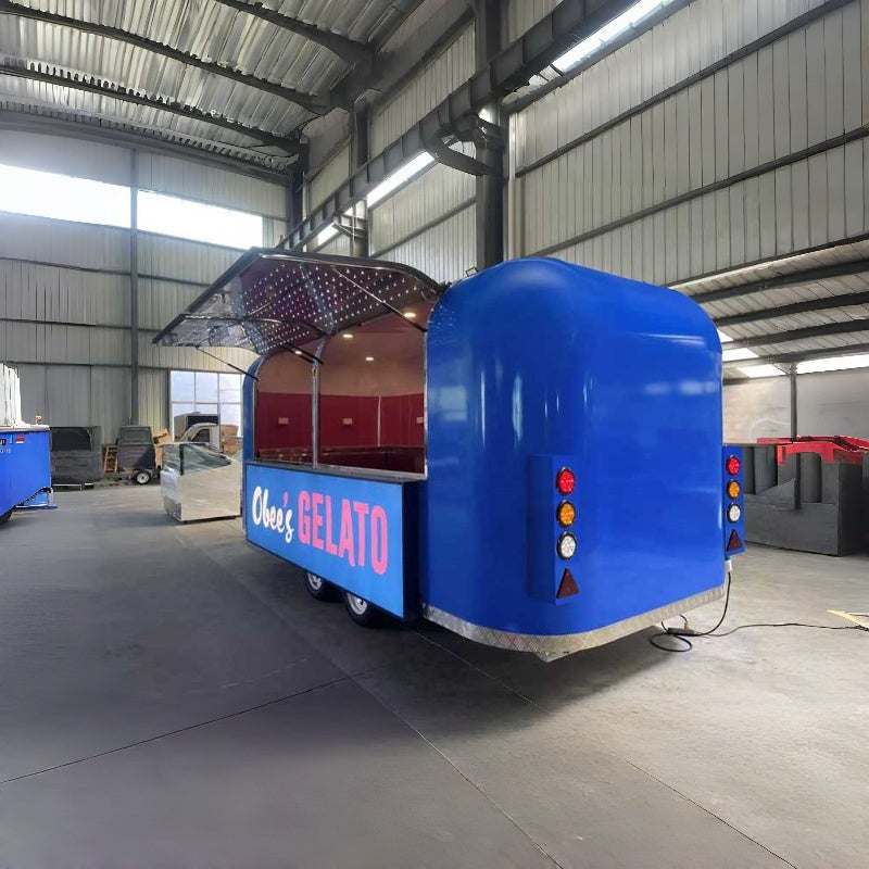 15ft Candy-Colored Airstream Food Trailer – Stylish, Functional & Ready to Roll!