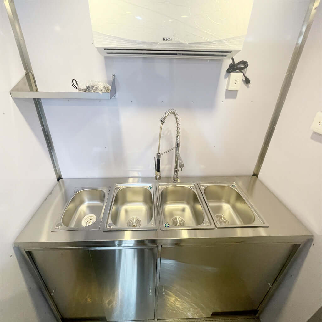 food trailer with US sink