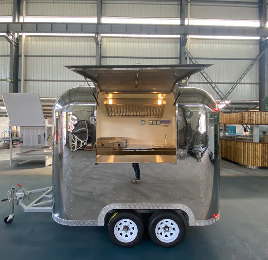 Airsteam Small Stainless Steel Food Truck
